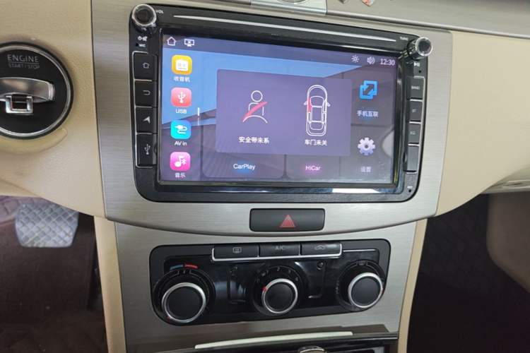 Used Volkswagen Magotan 2013 1.8TSI Premier Model Audio And AC Panel
