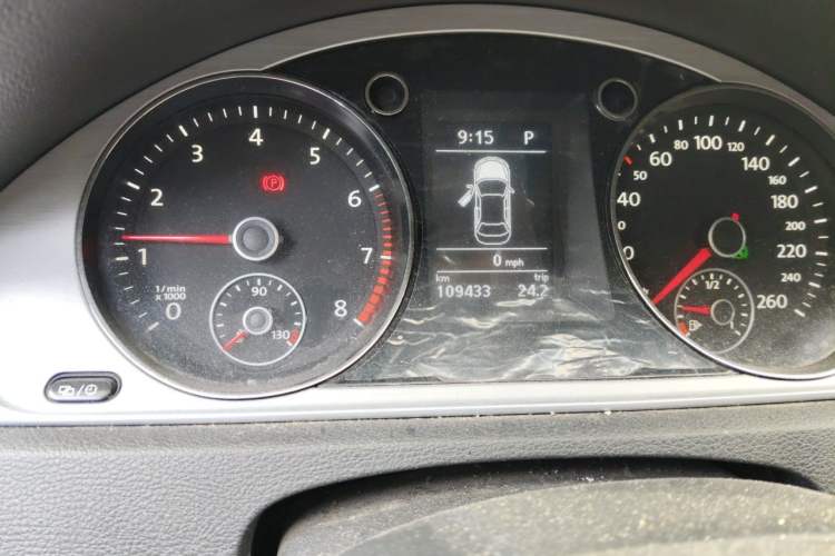 Used Volkswagen Magotan 2016 1.8TSI Smart Enjoyment Leading Model Odometer Close Up