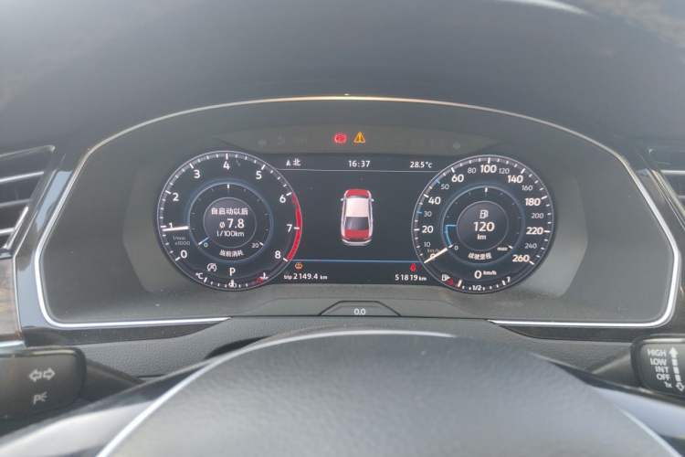 Used Volkswagen Magotan 2017 330TSI DSG Luxury Model Instrument Cluster
