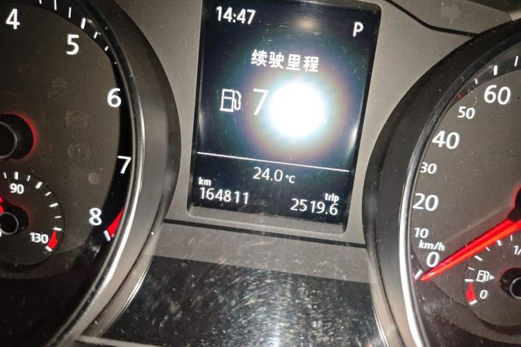 Used Volkswagen Magotan 2017 330TSI DSG Leading Model Odometer Close Up