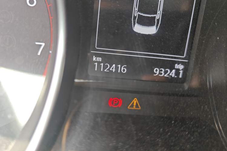 Used Volkswagen Magotan 2017 280TSI DSG Comfort Model Odometer Close Up