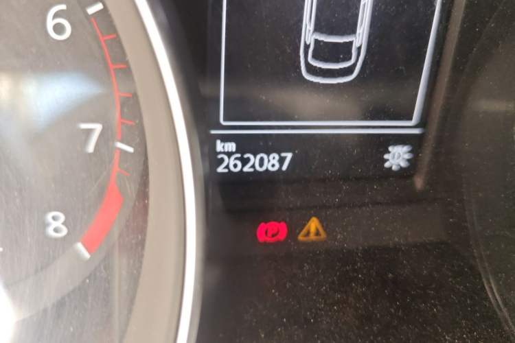 Used Volkswagen Magotan 2017 380TSI DSG Luxury Model Odometer Close Up