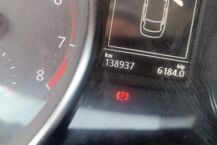Used Volkswagen Magotan 2017 330TSI DSG Leading Model Odometer Close Up
