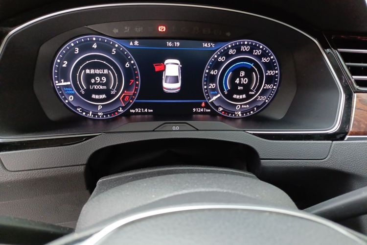 Used Volkswagen Magotan 2017 380TSI DSG Prestige Edition Odometer Close Up