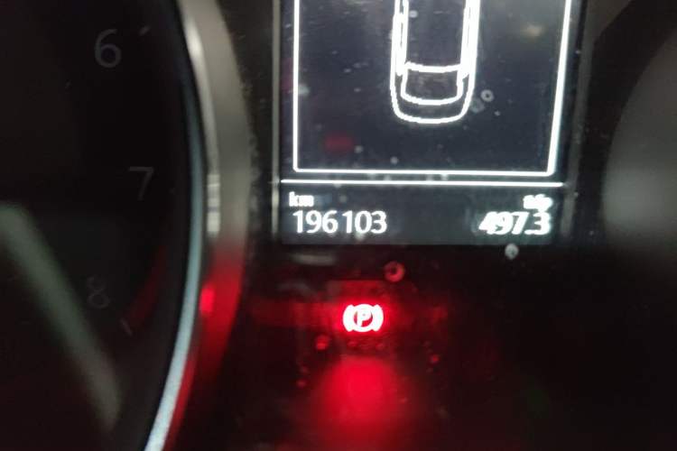 Used Volkswagen Magotan 2017 330TSI DSG Leading Model Odometer Close Up