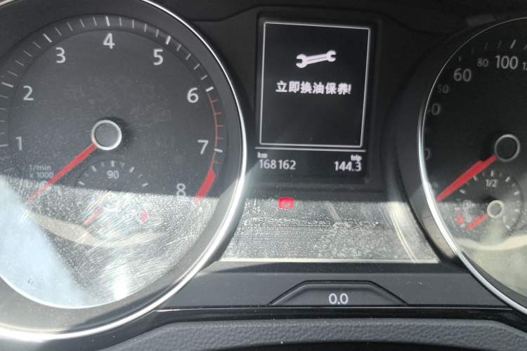 Used Volkswagen Magotan 2017 380TSI DSG Luxury Model Odometer Close Up