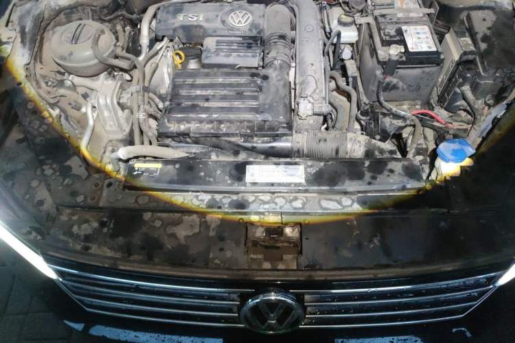 Used Volkswagen Magotan 2018 280TSI DSG Leading Model Engine Bay