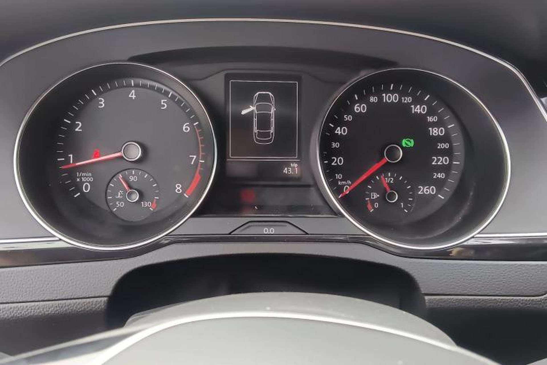 Used Volkswagen Magotan 2018 Facelift 330TSI DSG Luxury Model Instrument Cluster