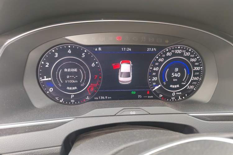 Used Volkswagen Magotan 2018 380TSI DSG Prestige Model Instrument Cluster