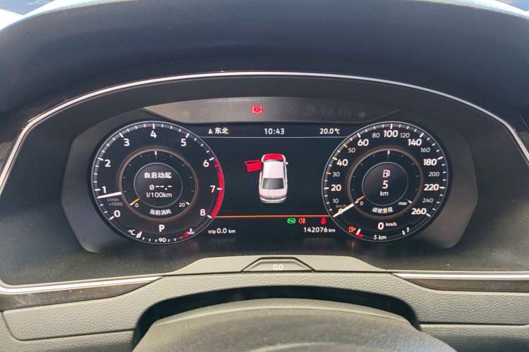 Used Volkswagen Magotan 2018 330TSI DSG Luxury Model Instrument Cluster