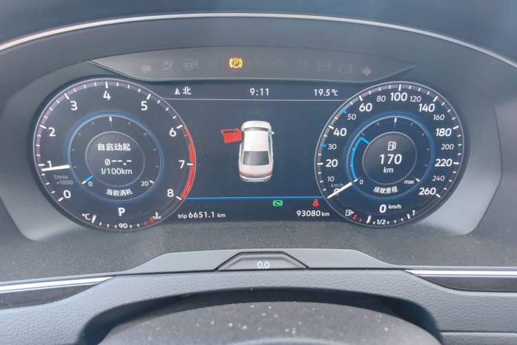 Used Volkswagen Magotan 2018 330TSI DSG Luxury Model Instrument Cluster