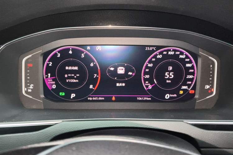Used Volkswagen Magotan 2018 330TSI DSG Advanced Model Instrument Cluster