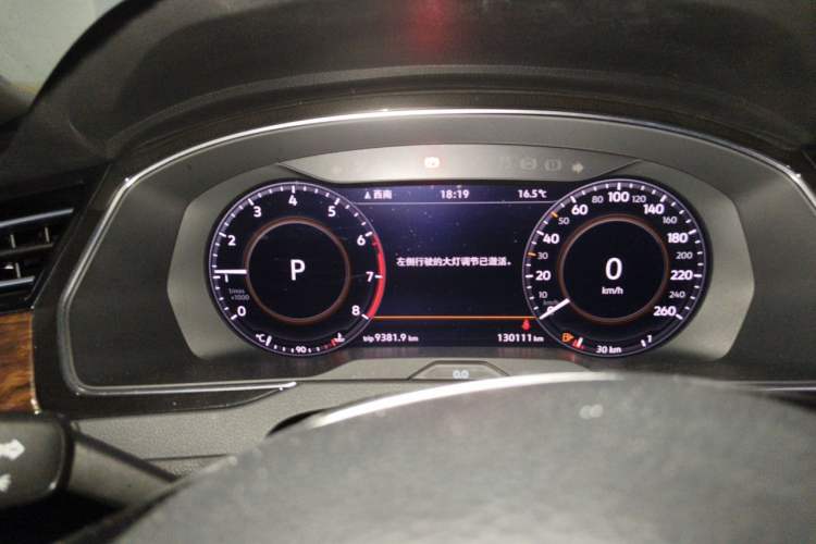 Used Volkswagen Magotan 2018 330TSI DSG Luxury Model Instrument Cluster
