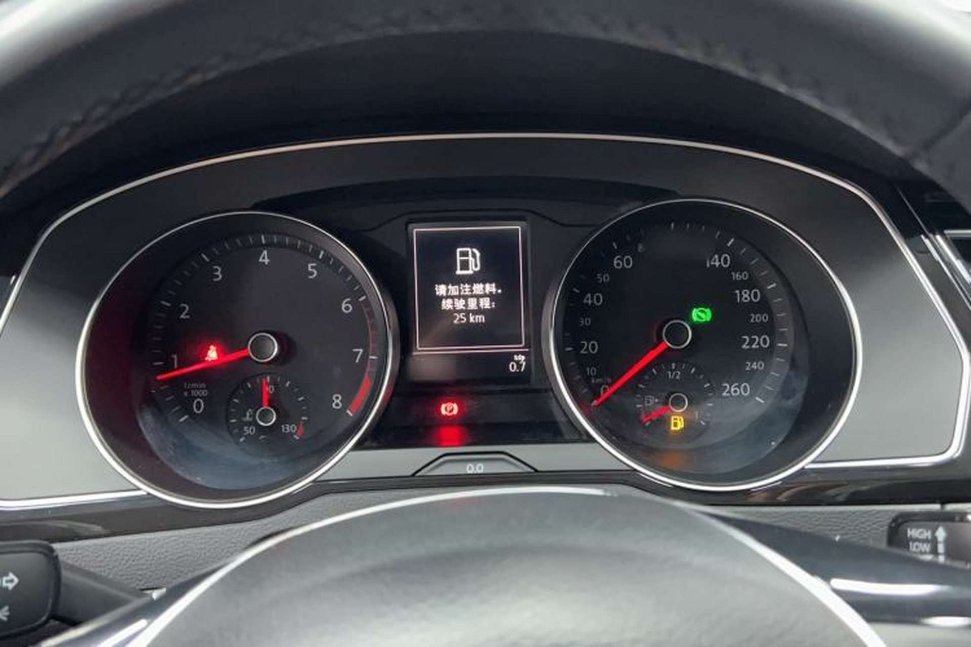 Used Volkswagen Magotan 2018 330TSI DSG Luxury Model Instrument Cluster