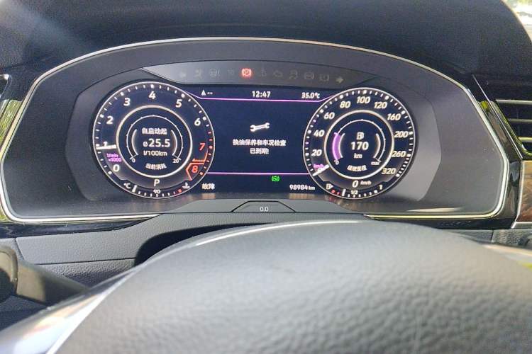 Used Volkswagen Magotan 2018 380TSI DSG Prestige Model Instrument Cluster
