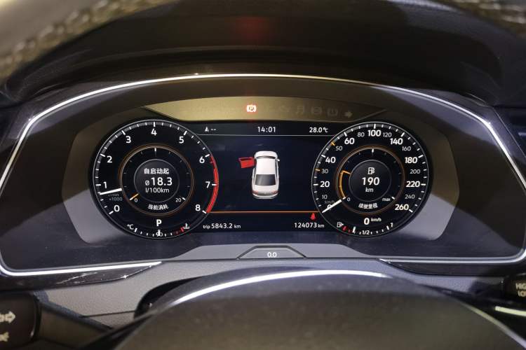 Used Volkswagen Magotan 2018 330TSI DSG Luxury Model Instrument Cluster