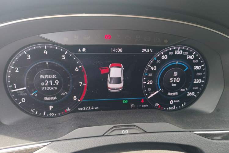 Used Volkswagen Magotan 2018 330TSI DSG Luxury Model Instrument Cluster