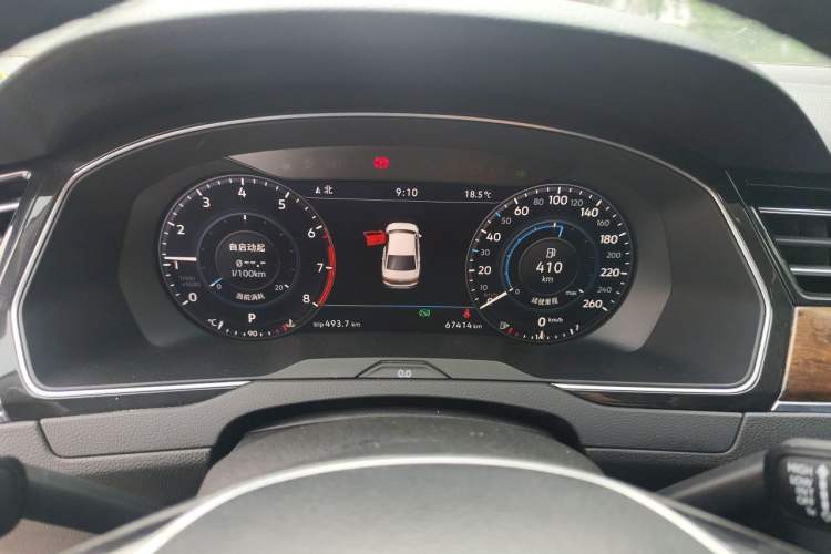 Used Volkswagen Magotan 2018 380TSI DSG Prestige Model Instrument Cluster