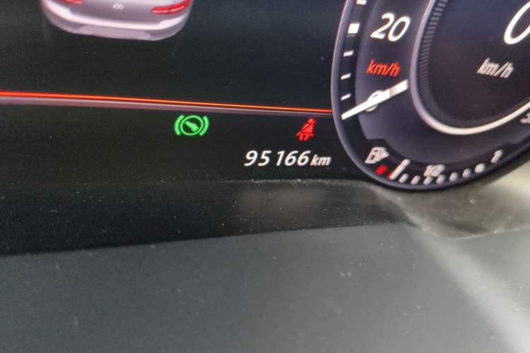 Used Volkswagen Magotan 2018 380TSI DSG Flagship Edition Odometer Close Up
