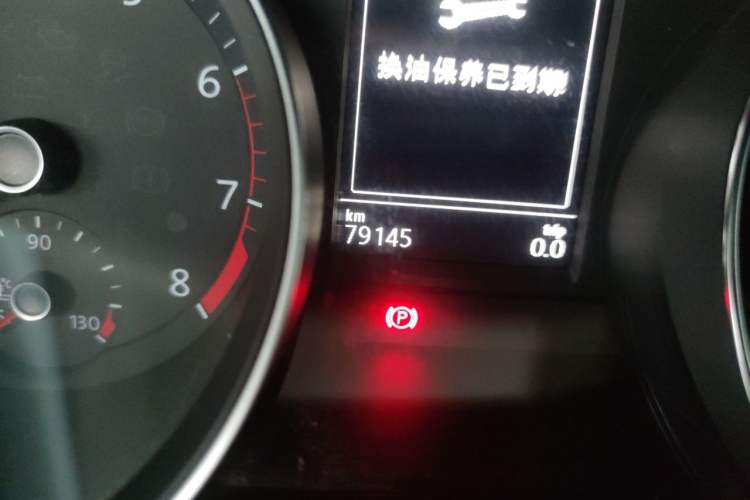 Used Volkswagen Magotan 2018 280TSI DSG Leading Model Odometer Close Up