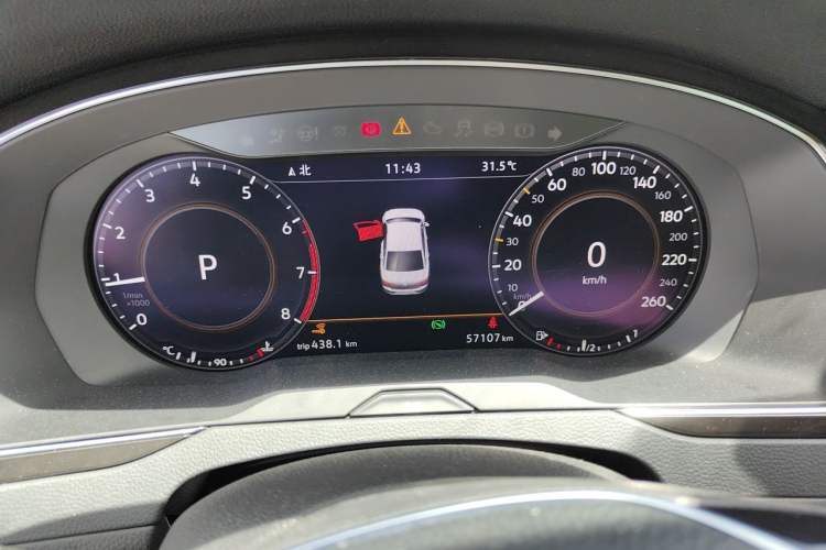 Used Volkswagen Magotan 2018 330TSI DSG Luxury Model Instrument Cluster