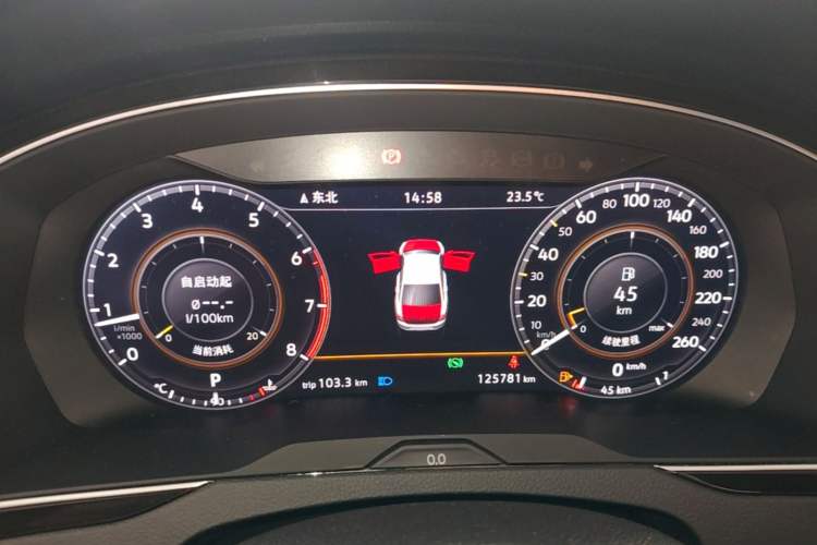 Used Volkswagen Magotan 2018 330TSI DSG Luxury Model Instrument Cluster