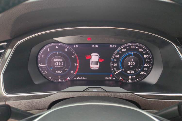 Used Volkswagen Magotan 2018 380TSI DSG Prestige Model Instrument Cluster