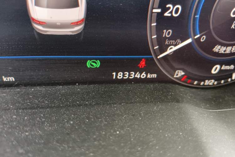 Used Volkswagen Magotan 2018 380TSI DSG Flagship Edition Odometer Close Up