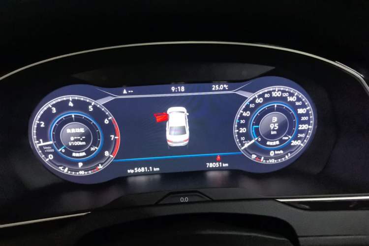 Used Volkswagen Magotan 2018 330TSI DSG Luxury Model Instrument Cluster
