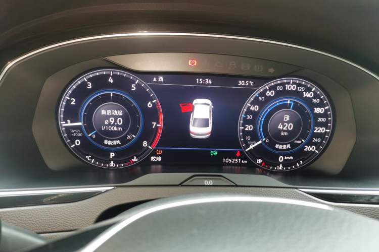 Used Volkswagen Magotan 2018 380TSI DSG Prestige Model Instrument Cluster