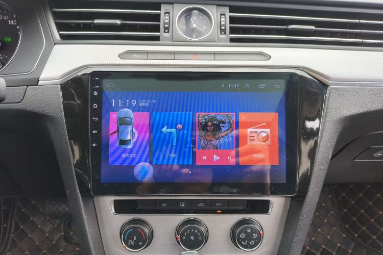 Used Volkswagen Magotan 2019 280TSI DSG Comfort Model China VI Standard Audio And AC Panel