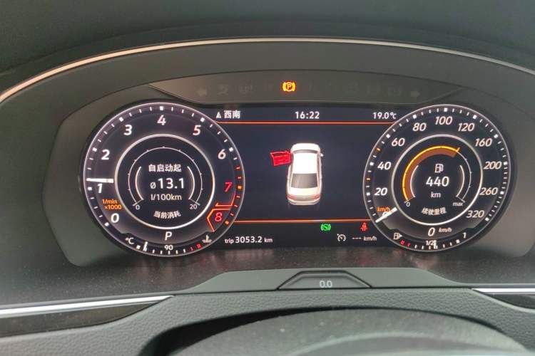 Used Volkswagen Magotan 2019 330TSI DSG Luxury Version China VI Standard Instrument Cluster