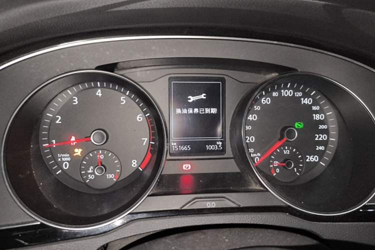 Used Volkswagen Magotan 2019 330TSI DSG Leading Model China VI Standard Instrument Cluster