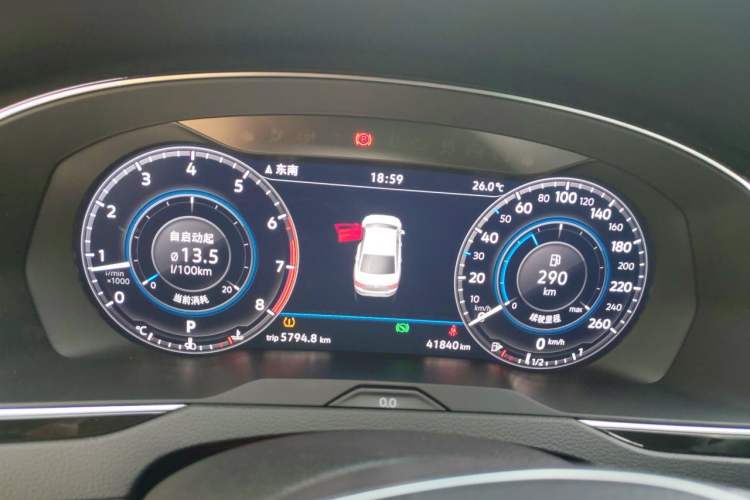 Used Volkswagen Magotan 2019 330TSI DSG Luxury Model China V Standard Instrument Cluster