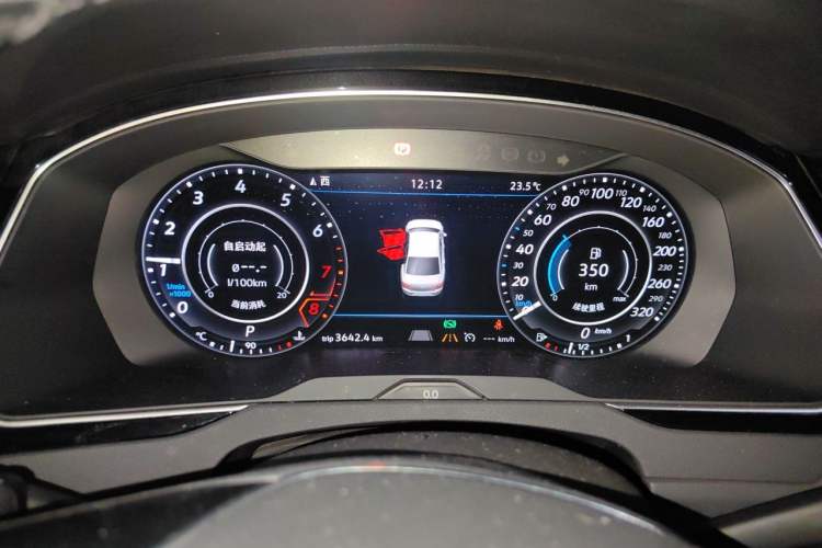 Used Volkswagen Magotan 2019 330TSI DSG Luxury Version China VI Standard Instrument Cluster