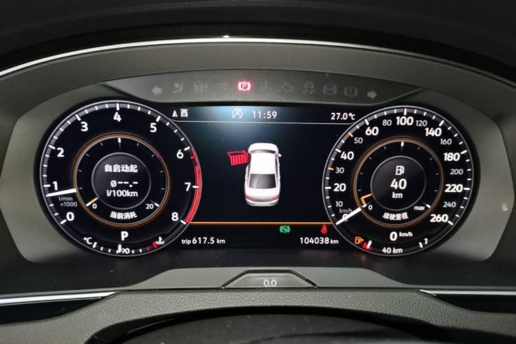 Used Volkswagen Magotan 2019 330TSI DSG Luxury Version China VI Standard Instrument Cluster