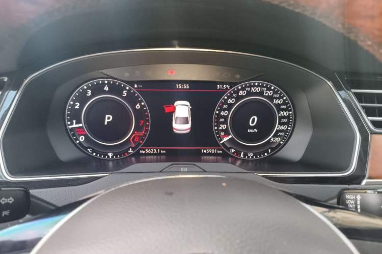 Used Volkswagen Magotan 2019 380TSI DSG Prestige Model China VI Standard Instrument Cluster