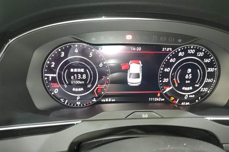 Used Volkswagen Magotan 2019 330TSI DSG Luxury Version China VI Standard Instrument Cluster