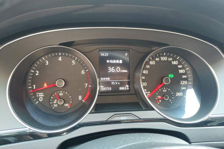 Used Volkswagen Magotan 2019 330TSI DSG Leading Model China VI Standard Instrument Cluster