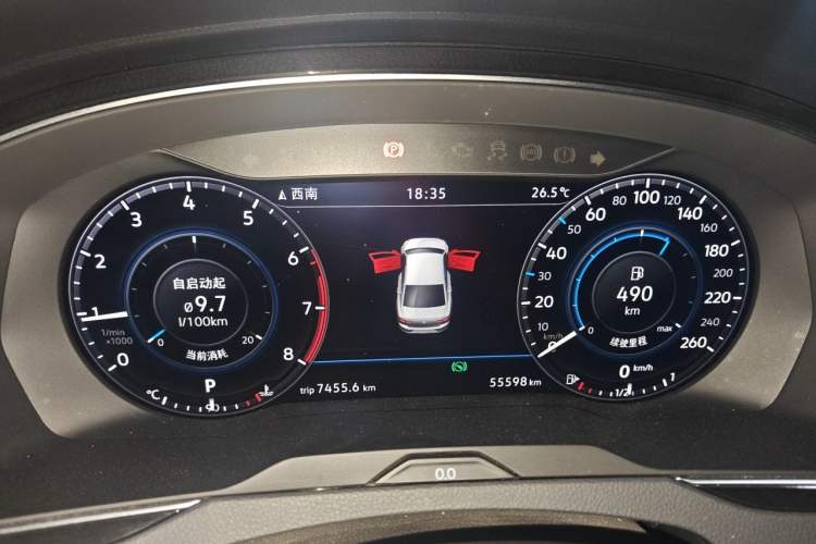 Used Volkswagen Magotan 2019 330TSI DSG Luxury Model China V Standard Instrument Cluster