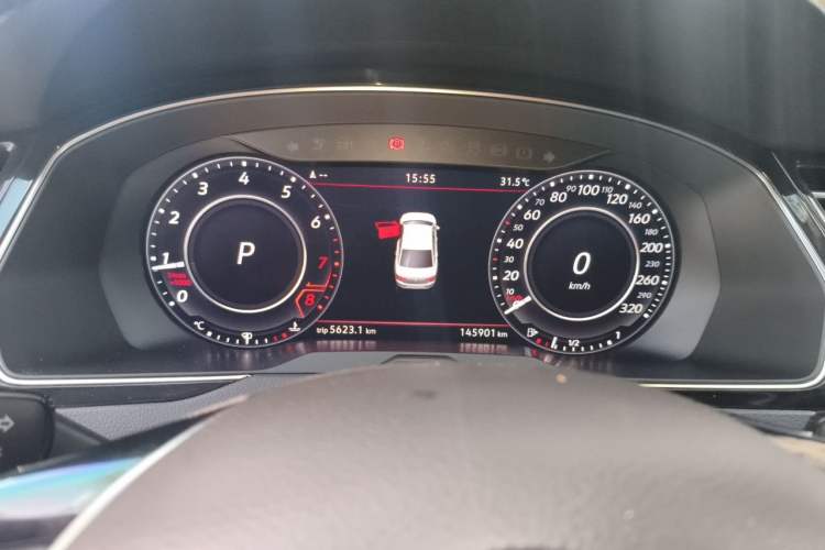 Used Volkswagen Magotan 2019 380TSI DSG Prestige Model China VI Standard Odometer Close Up