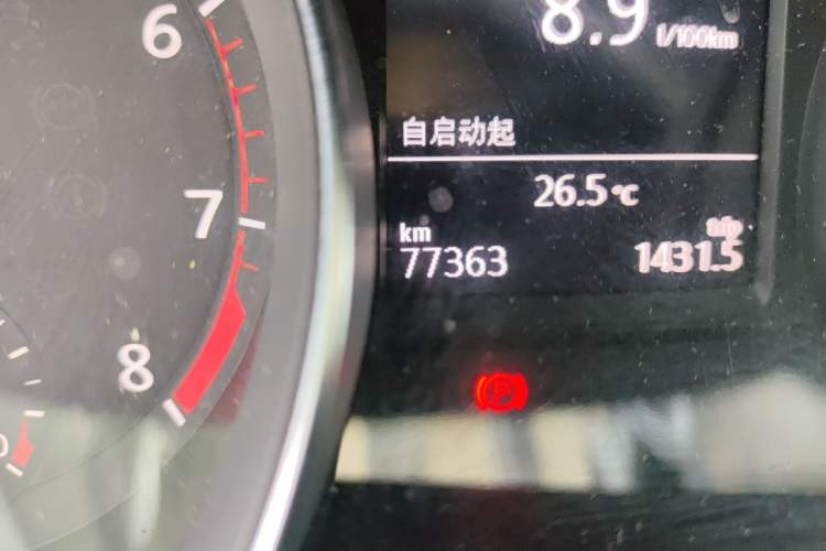 Used Volkswagen Magotan 2019 330TSI DSG Leading Model China VI Standard Odometer Close Up