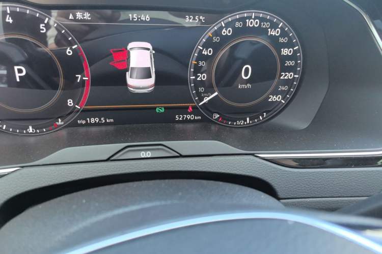 Used Volkswagen Magotan 2019 380TSI DSG Prestige Model China V Standard Odometer Close Up