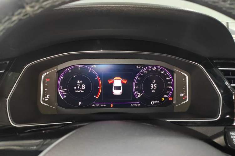 Used Volkswagen Magotan 2019 330TSI DSG Luxury Version China VI Standard Instrument Cluster