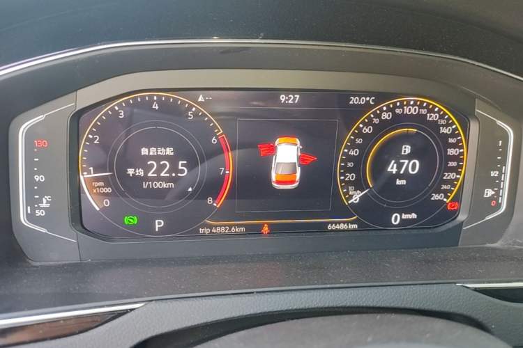 Used Volkswagen Magotan 2020 330TSI DSG Luxury Edition Instrument Cluster