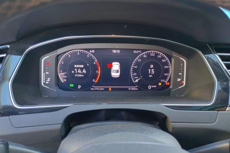 Used Volkswagen Magotan 2020 330TSI DSG Luxury Edition Instrument Cluster