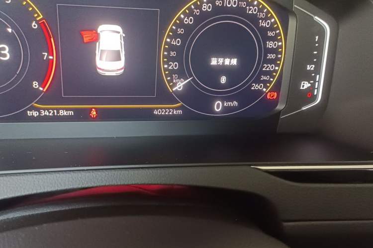 Used Volkswagen Magotan 2020 330TSI DSG Luxury Edition Odometer Close Up