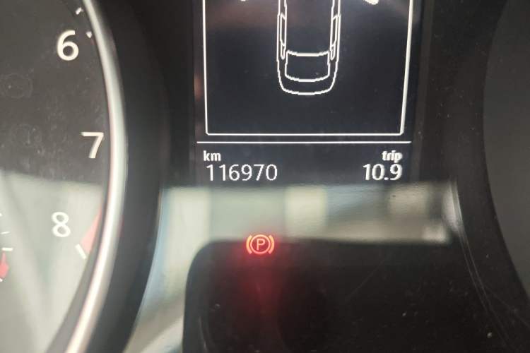 Used Volkswagen Magotan 2020 330TSI DSG Leading Model Odometer Close Up