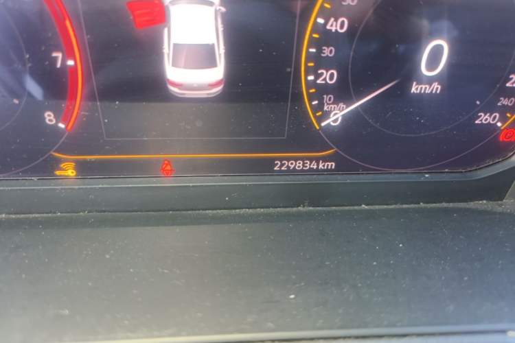 Used Volkswagen Magotan 2020 330TSI DSG Luxury Edition Odometer Close Up