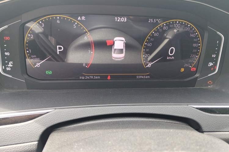 Used Volkswagen Magotan 2020 330TSI DSG Luxury Edition Odometer Close Up